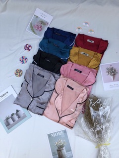 Set bộ đùi phi lụa viền hàng đẹp