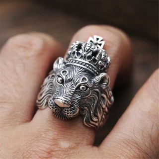 Nhẫn bạc vua sư tử - lion king phong cách hiphop