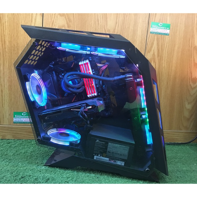 Thùng máy tính raptor F1 I5 ram 32G GTX 1060