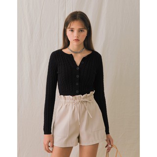 Áo croptop đan chéo cài cúc nữ Air Space 2031821063