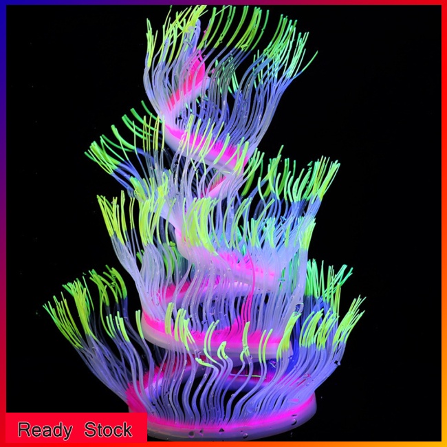 San Hô Silicone Nhân Tạo Trang Trí Bể Cá