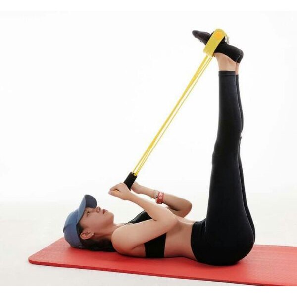 Dây tập thể dục 4 ống cao su đàn hồi