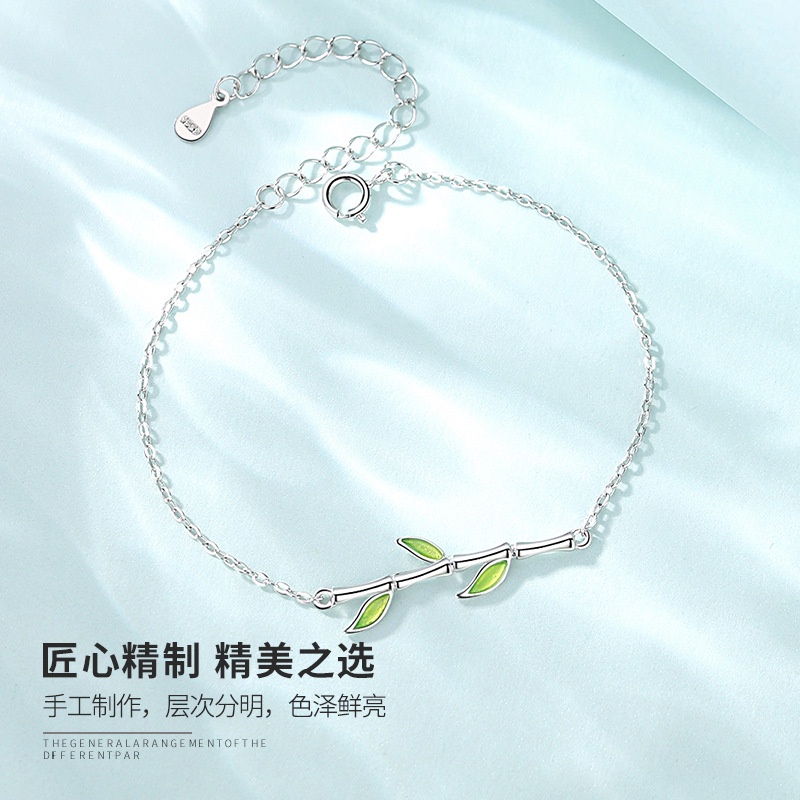 [Hàng Mới Về] Vòng Đeo Tay Bằng Tre Phong Cách Trung Hoa Cổ Điển Làm Quà Tặng Sinh Nhật Cho Bé Gái