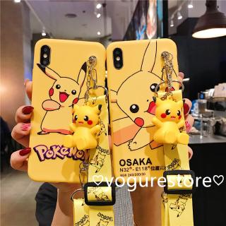 Ốp điện thoại hình Pikachu dễ thương cho iPhone 11 Pro Max XS MAX XS XR X X 8 7 6s Plus 6