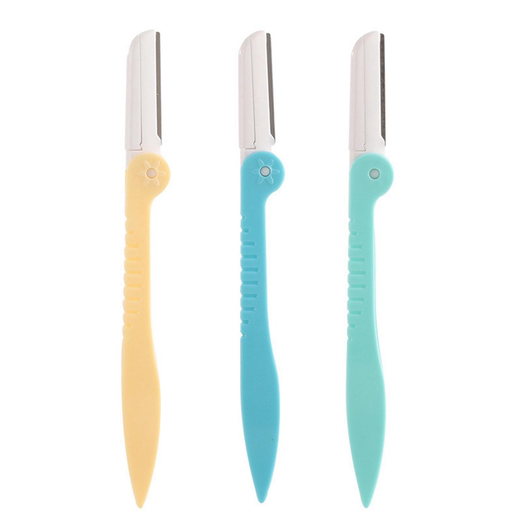 Set 3 Dao Cạo Lông Mày Tiện Dụng Chất Lượng Cao