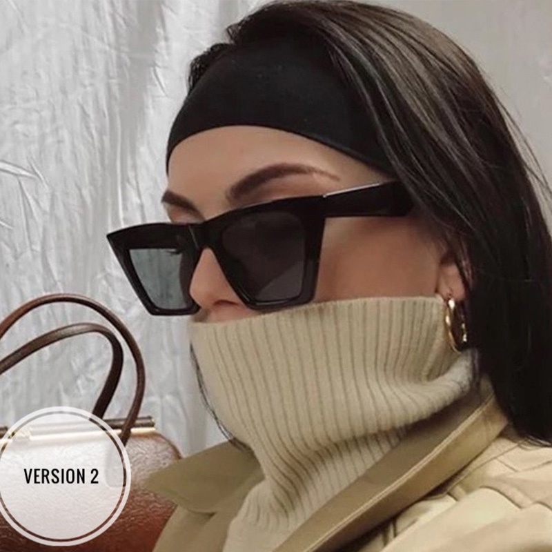 Kính Mát Gọng Vuông Thời Trang Cho Nam Nữ