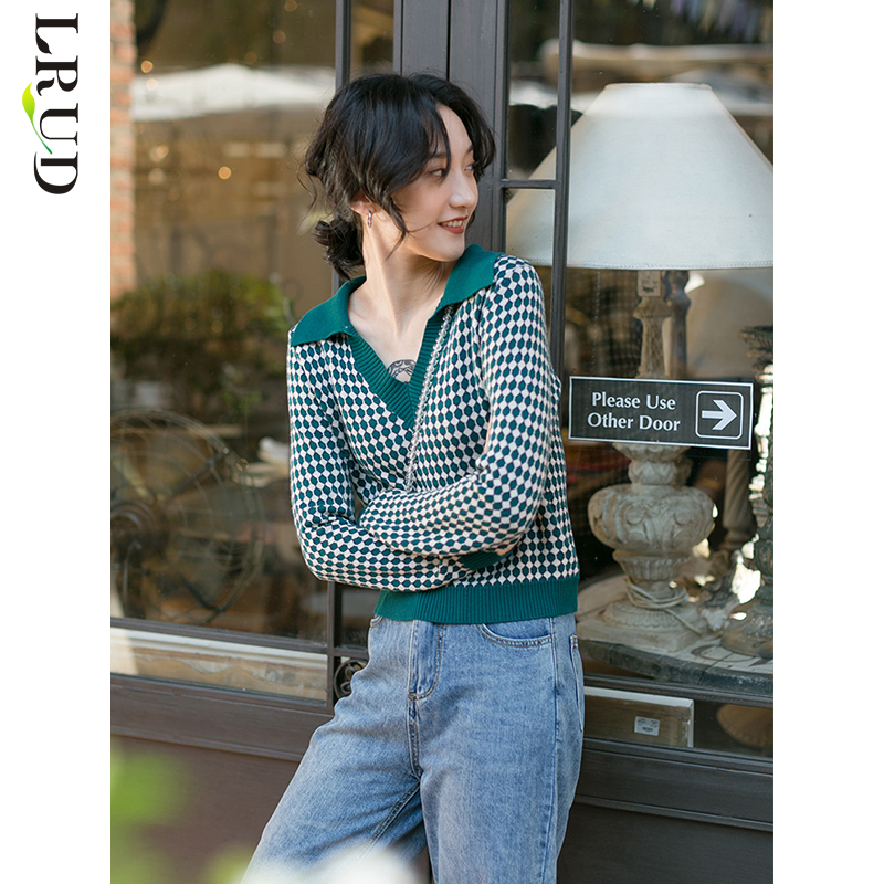 Áo len cổ V tay dài thời trang Hàn Quốc 2020 cho nữ | BigBuy360 - bigbuy360.vn