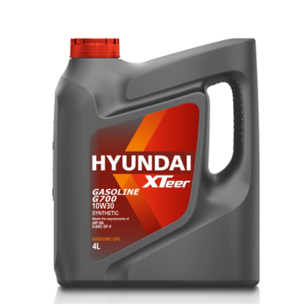 Nhớt động cơ máy xăng HYUNDAI GASOLINE G700 10W30 SN 4L