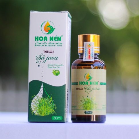 Tinh dầu Sả Java NGUYÊN CHẤT Hoa Nén 30ml_Tinh dầu xông phòng đuỗi muỗi, giữ ấm hiệu quả