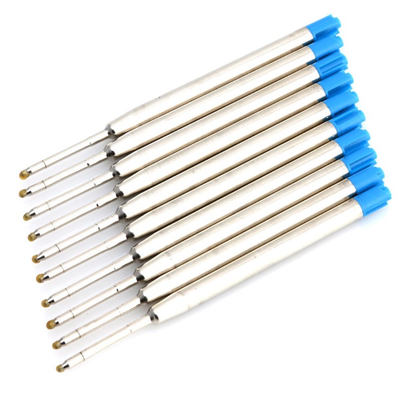 Set 10 ruột bút bi 1mm sử dụng tiện lợi