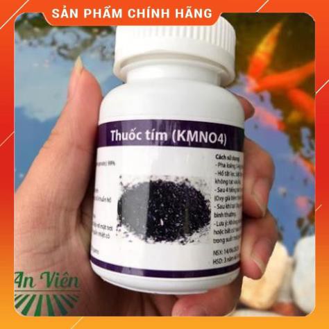 [CHĂM CÁ CHUYÊN NGHIỆP] Thuốc Tím KMnO4 giúp Khử khuẩn, sát trùng, hỗ trợ trị Nấm bệnh và Ký sinh trùng cho Cá cảnh