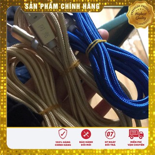 Cáp sạc bọc dù chống đứt 3m - Hot