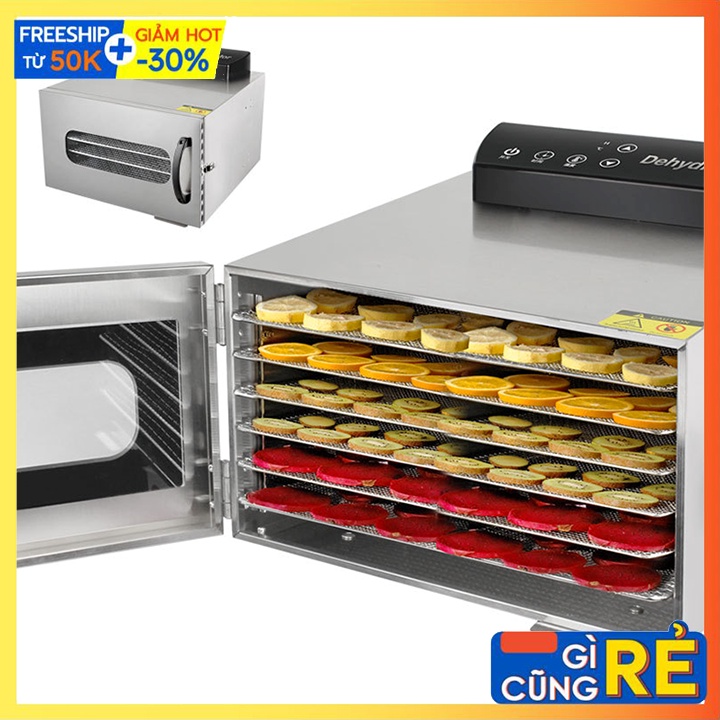 Máy sấy thực phẩm 6 khay, Máy sấy hoa quả