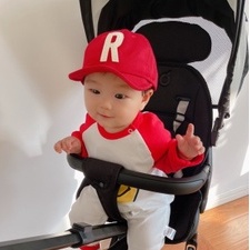 Mũ cho bé trai bé gái chất vải xin thêu chữ dễ thương cho bé 1 - 6 tuổi