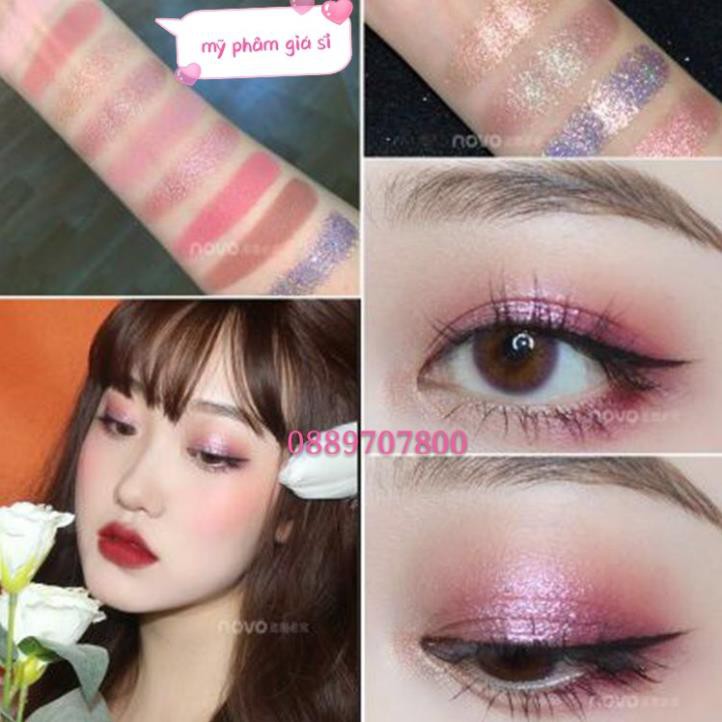 Phấn mắt 9 ô Novo soft eye shadow lasting makeup