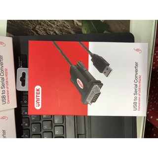 Cáp USB to Com RS232 Unitek Y-105- Chuyển Usb Sang Com