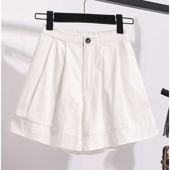 Set đồ đũi xước nữ bigsize gồm 1 áo khoác vest 1 lớp ngắn tay xẻ tà thắt eo tôn dáng 1 quần short đùi lưng chun ống rộng