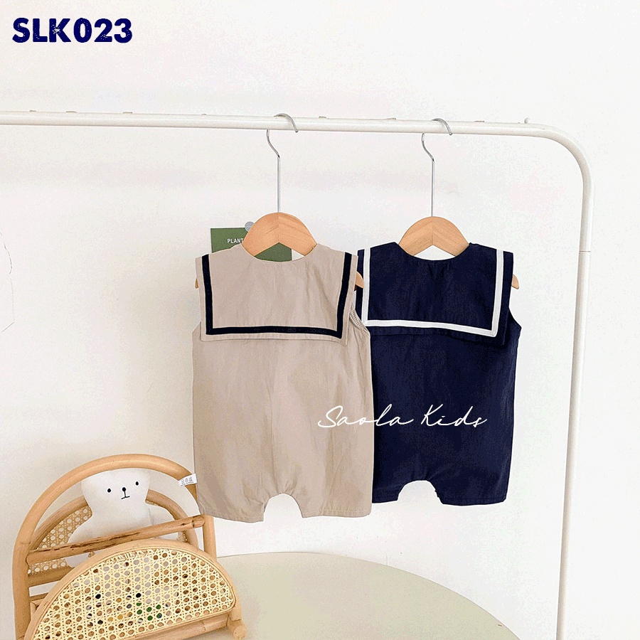 Bộ thủy thủ cho bé chất linen siêu đẹp cho bé nhà Saola Kids - SLK023