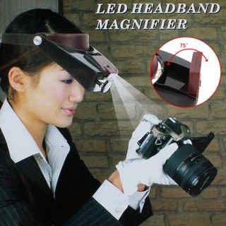 Kính lúp đeo đầu có đèn V1
