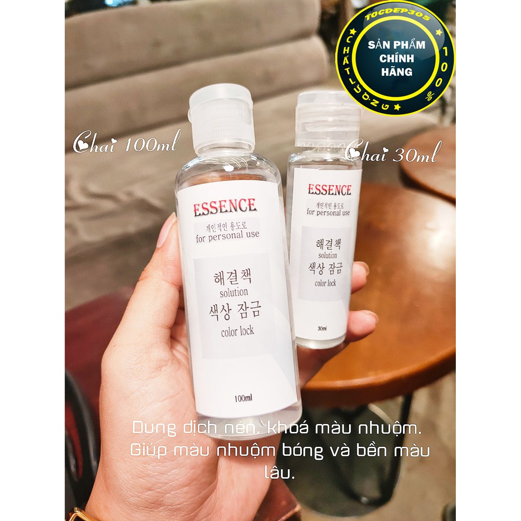 Phủ bóng Essence nén màu, bền màu nhuộm, bóng tóc