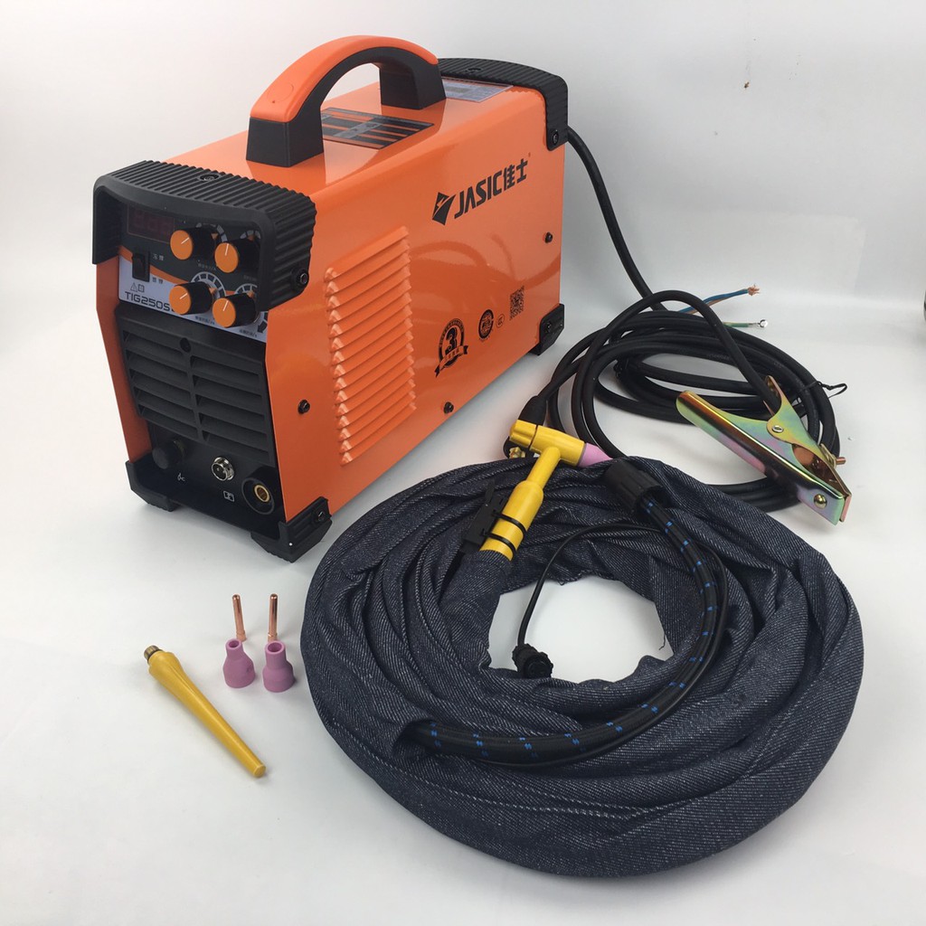 Máy Hàn Tig Lạnh Tig Nguội Không Sinh Nhiệt TIG-250S W228 Chính Hãng Jasic Mối Hàn Không Bị Cháy Đen Hàn Mỏng Tốt