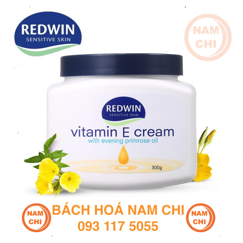 Kem Dưỡng Ẩm Vitamin E REDWIN Với Nhiều Dưỡng Chất Tốt Cho Da - Úc