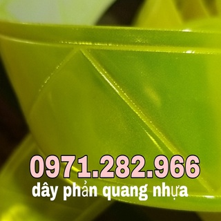 Dây phản quang nhựa bản 3.5cm