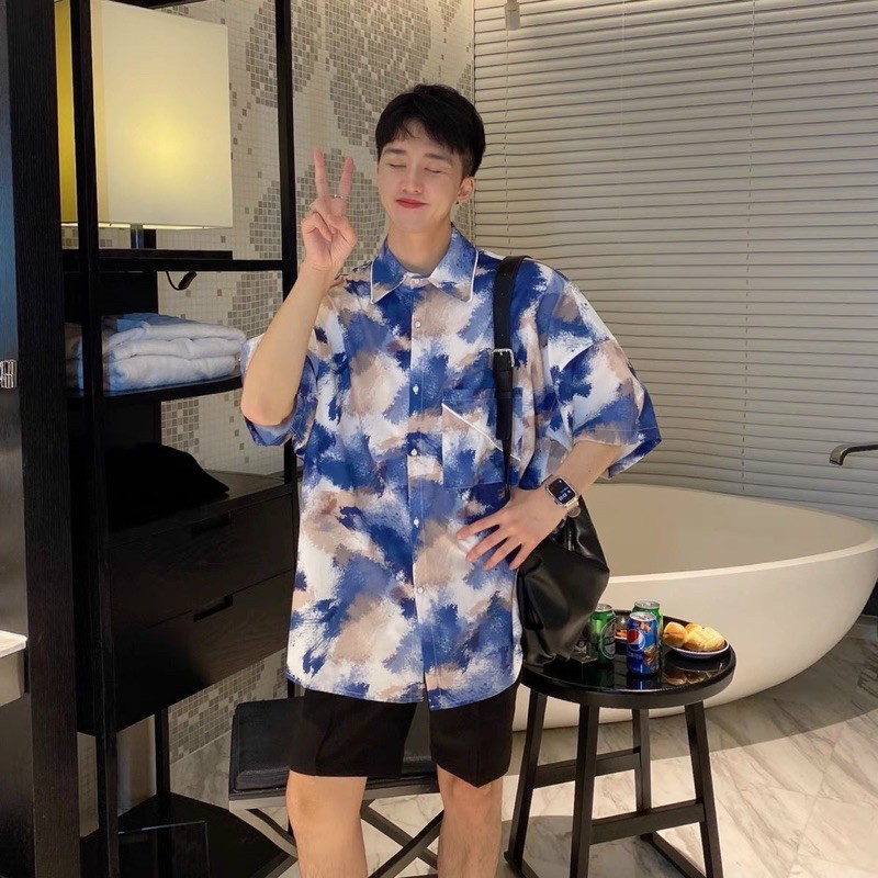 SƠMI LỤA HOẠ TIẾT ( nam và nữ )