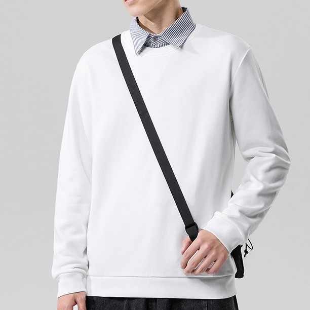 Áo thun nam dài tay Basic nhiều màu, áo nỉ da cá chất đẹp A68 Đức Sport | BigBuy360 - bigbuy360.vn