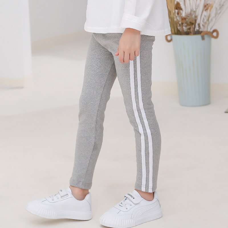 Quần Legging Nhung Dày Giữ Ấm Thời Trang Thu Đông 2020 Cho Bé Gái 2-11 Tuổi