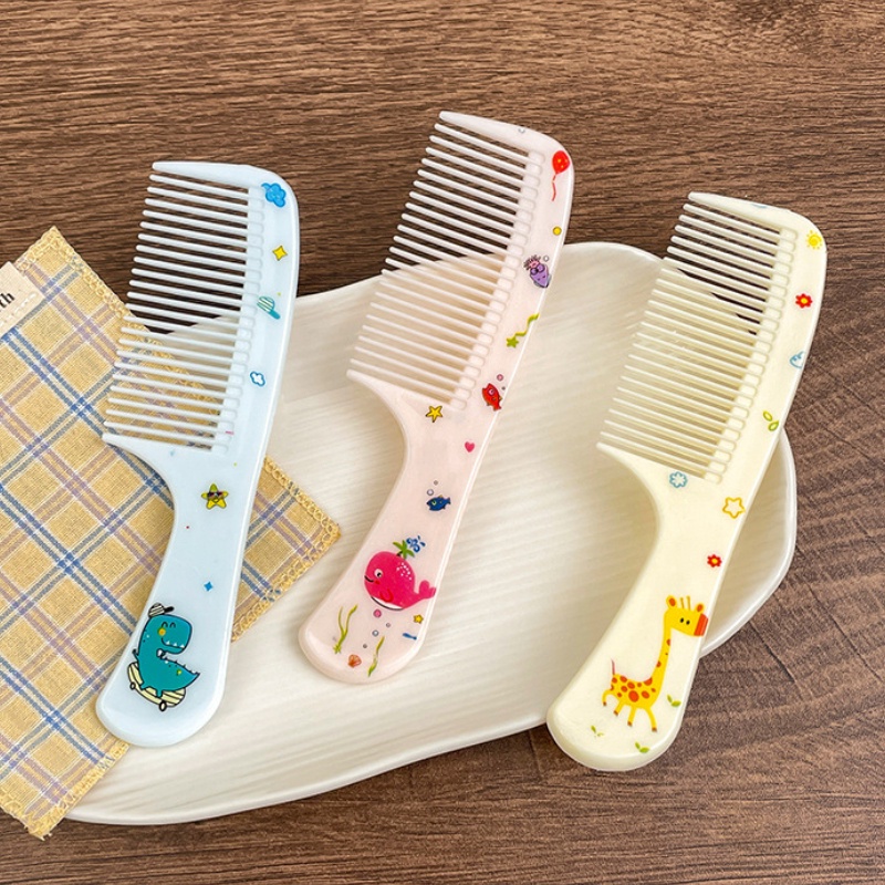 Lược Chải Tóc Dài Chống Tĩnh Điện Hình Động Vật Hoạt Hình Phong Cách Nhật Bản Và Hàn Quốc Cho Trẻ Em