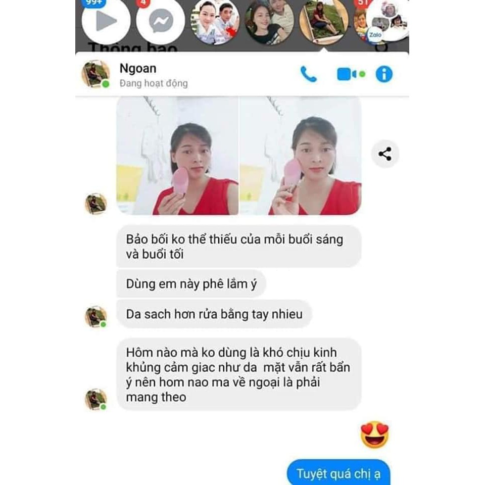 Máy Rửa Mặt 💝FREESHIP💝 Máy Massage Cầm Tay Làm Sạch Da Giảm Mụn Đầu Đen - Laco Promax 9000 nhịp rung/phút | BigBuy360 - bigbuy360.vn