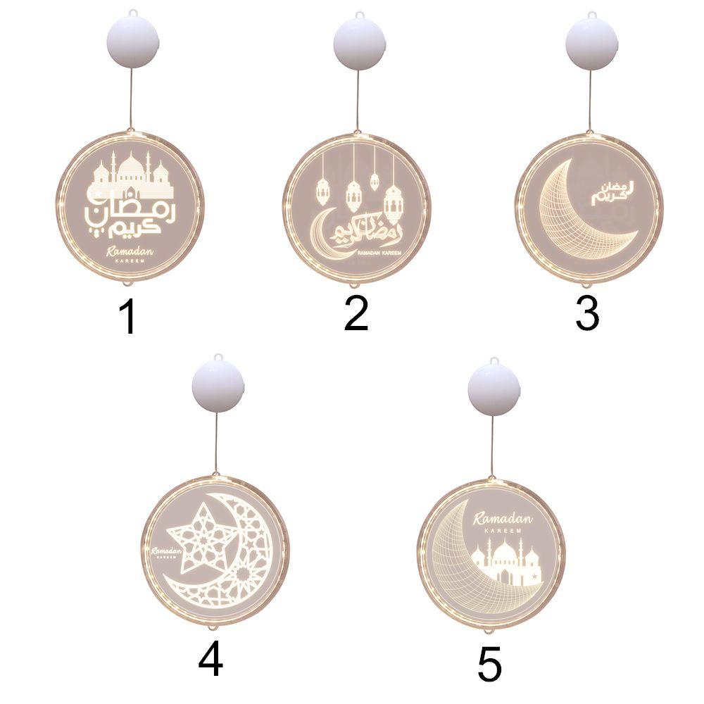 ESPO Đèn LED Treo Trang Trí Hình Lâu Đài Và Mặt Trăng