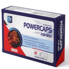 POWERCAPS FOR MEN - Tăng cường sinh lực, hỗ trợ tăng cường chất lượng, số lượng tinh trùng ở nam giới hiếm muộn (30v)