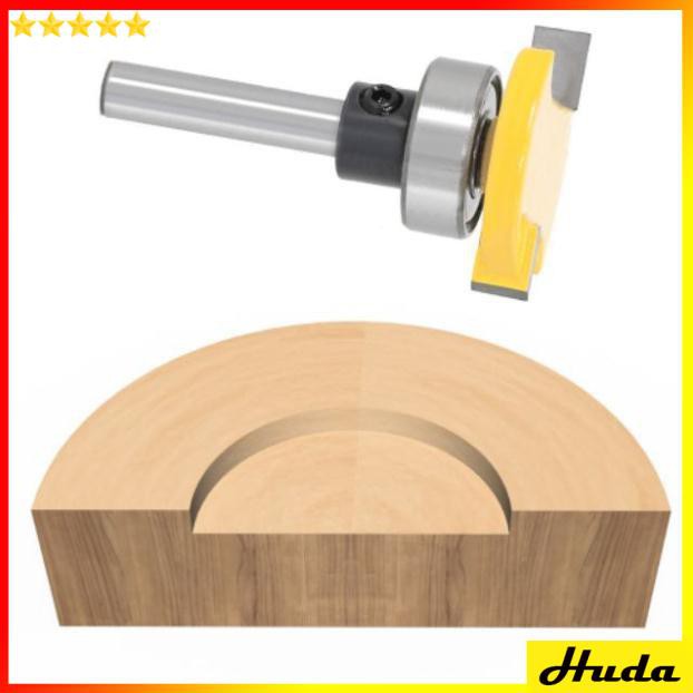 MŨI PHAY GỖ MŨI SOI MÓC RÃNH CHỮ T CÓ BẠC ĐẠN  -  đồ làm mộc