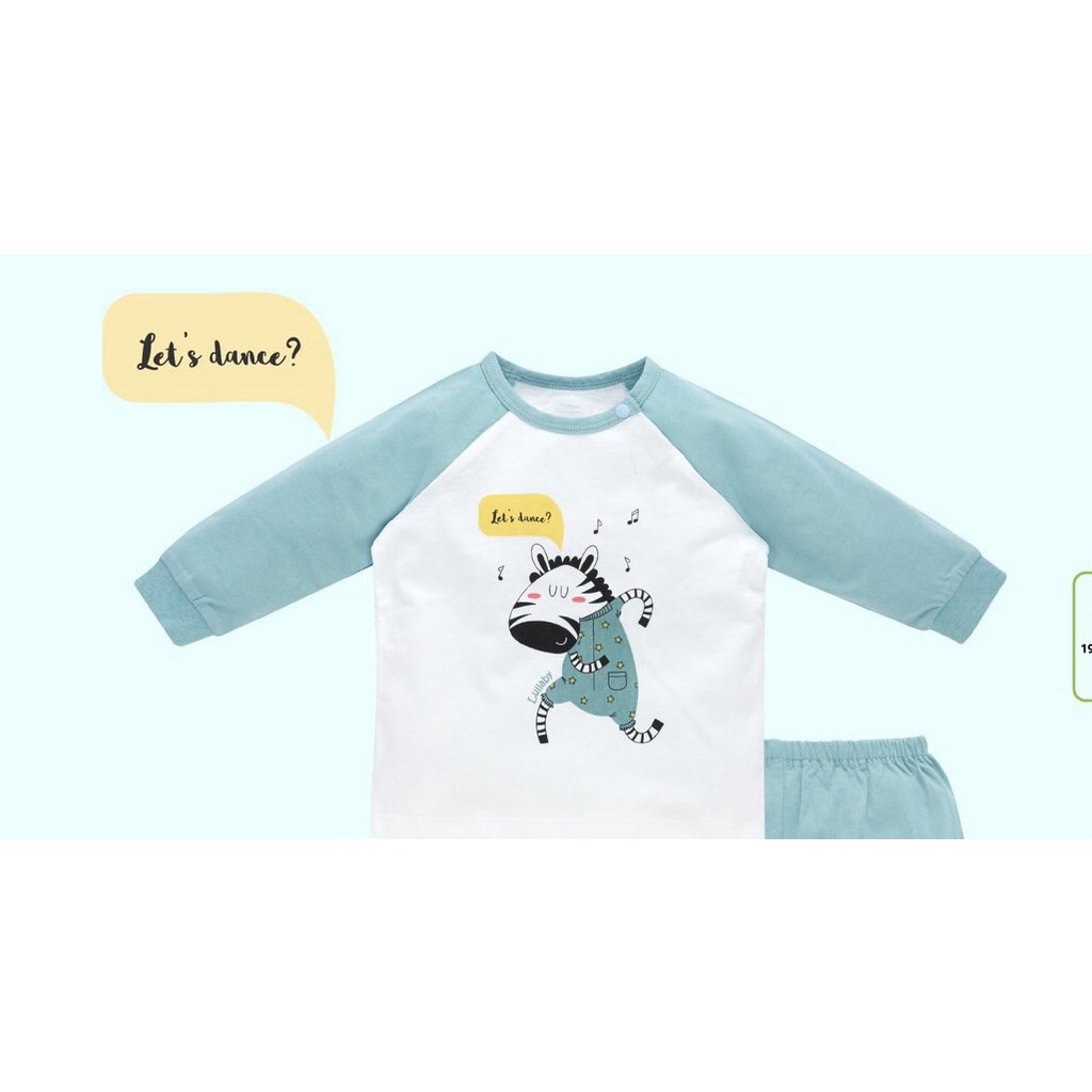 Áo dài tay Raglan Lullaby 6-24M