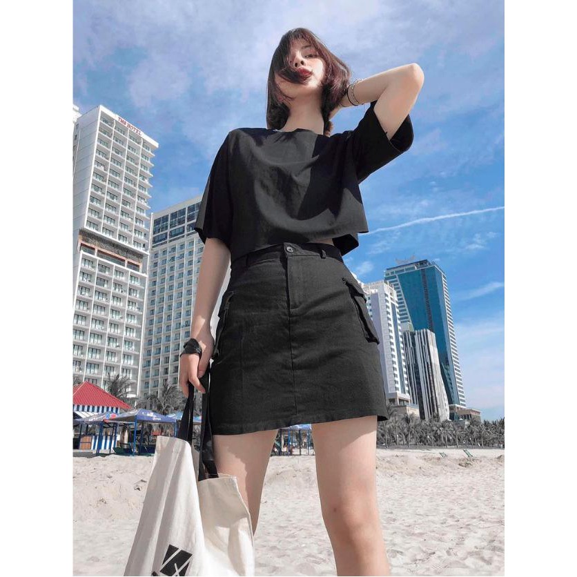 [ Mã FAGREEN55 giảm 10% tối đa 30K đơn 99K] CHÂN VÁY KAKI TÚI HỘP HOT - BOX SKIRT ULZZANG - QUẦN GIẢ VÁY | BigBuy360 - bigbuy360.vn