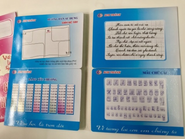 (Sỉ lẻ giá cực rẻ ibox) Kê tay vở ôly dành cho học sinh tiểu học