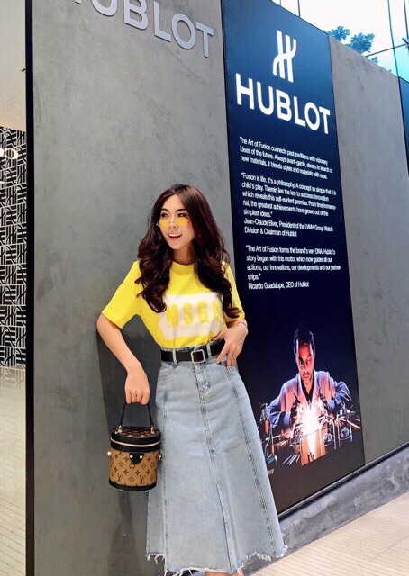 CHÂN VÁY BÒ DÀI ( kèm ảnh thật ) | BigBuy360 - bigbuy360.vn