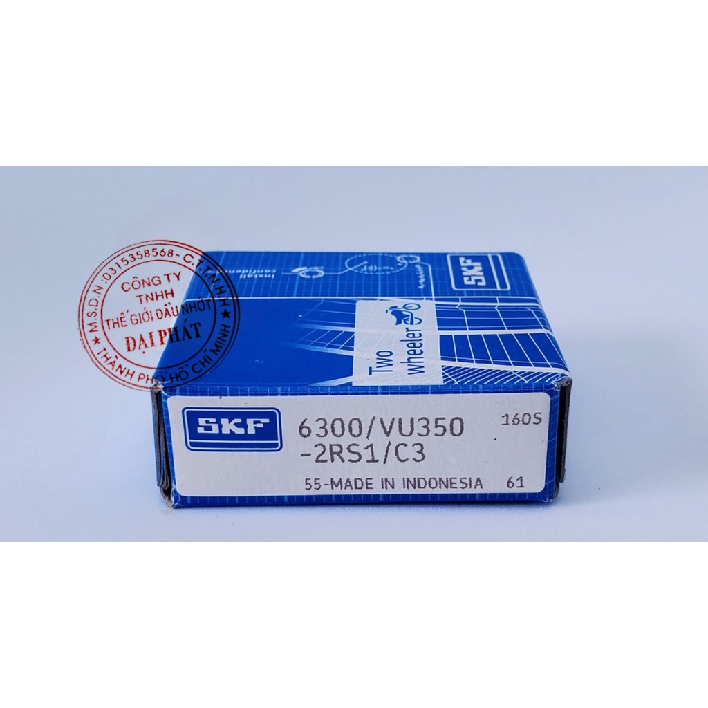 Bạc đạn SKF mã số 6300 nhập khẩu nguyên 100% INDONESIA