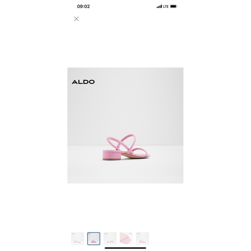 Giày Aldo size 36 newtag màu hồng chính hãng