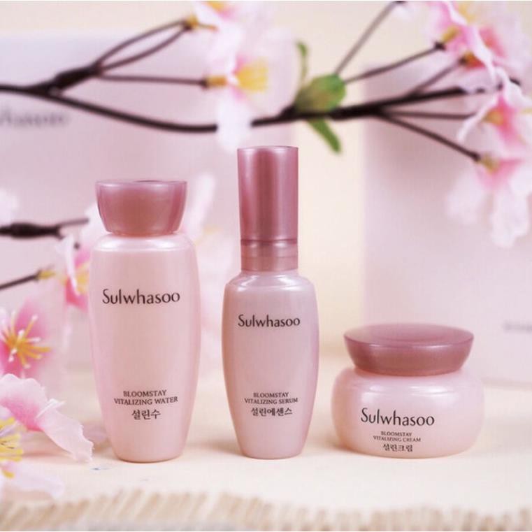 COMBO 3 MÓN SULWHASOO HOA MƠ CẤP ẨM DƯỠNG SÁNG DA