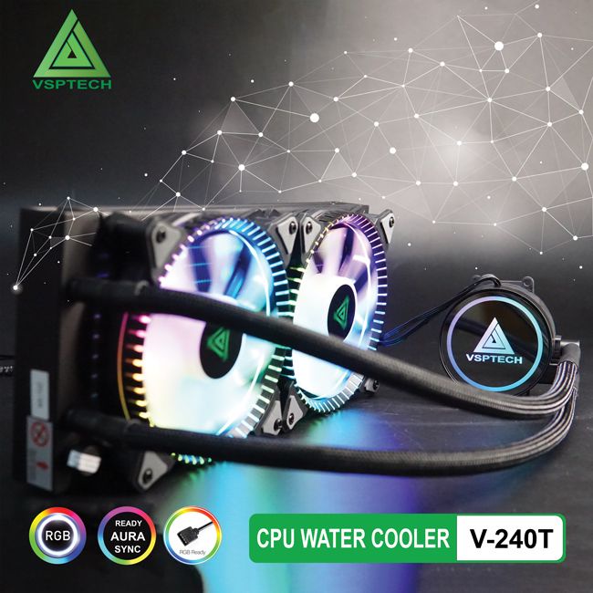 Tản nhiệt nước heatsink CPU cooler V-240T