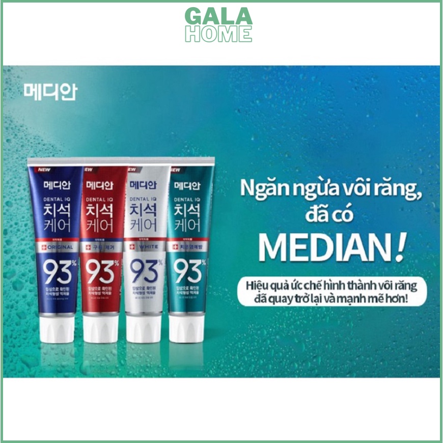 Kem Đánh Răng Hàn Quốc Kem đánh trắng răng MEDIAN Dental IQ 120g GALA HOME