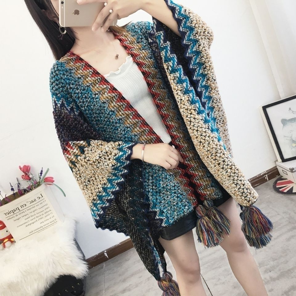 Khăn choàng cổ phong cách dân tộc thời trang
 | BigBuy360 - bigbuy360.vn