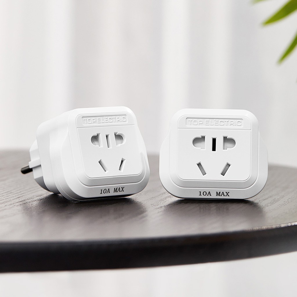 ☾Phích Cắm Chuyển Đổi Đa Năng Xiaomi Aigo Chuẩn Anh/Mỹ/Đức 15A/13A/10A 250V Thông Dụng