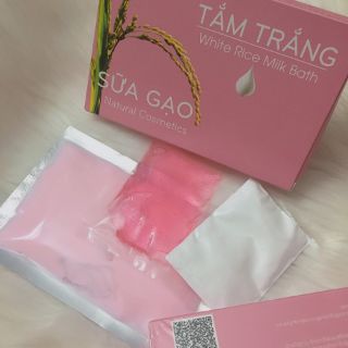 Tắm  trắng  sữa  gạo