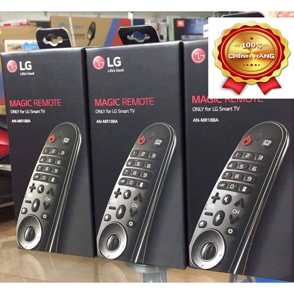 Điều Khiển thông minh LG Magic Remote AN-MR18BA - Hàng Chính Hãng FullBox cho SmartTV đời 2017 & 2018