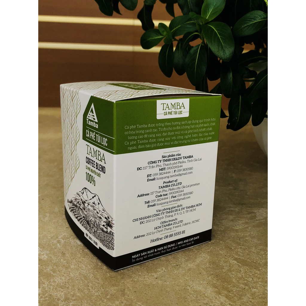 Cà phê túi lọc Coffee Blend nguyên chất 100% - Tamba Coffee | BigBuy360 - bigbuy360.vn