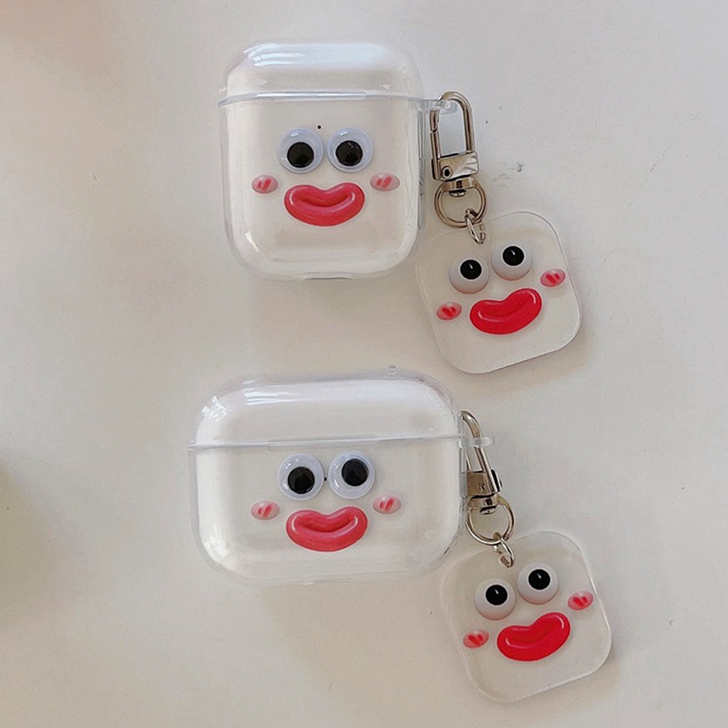 Vỏ Bảo Vệ Hộp Sạc Tai nghe không dây Airpods 1 2 3 Pro Hình Xúc Xích Hoạt Hình Chống Rơi Chống Bẩn